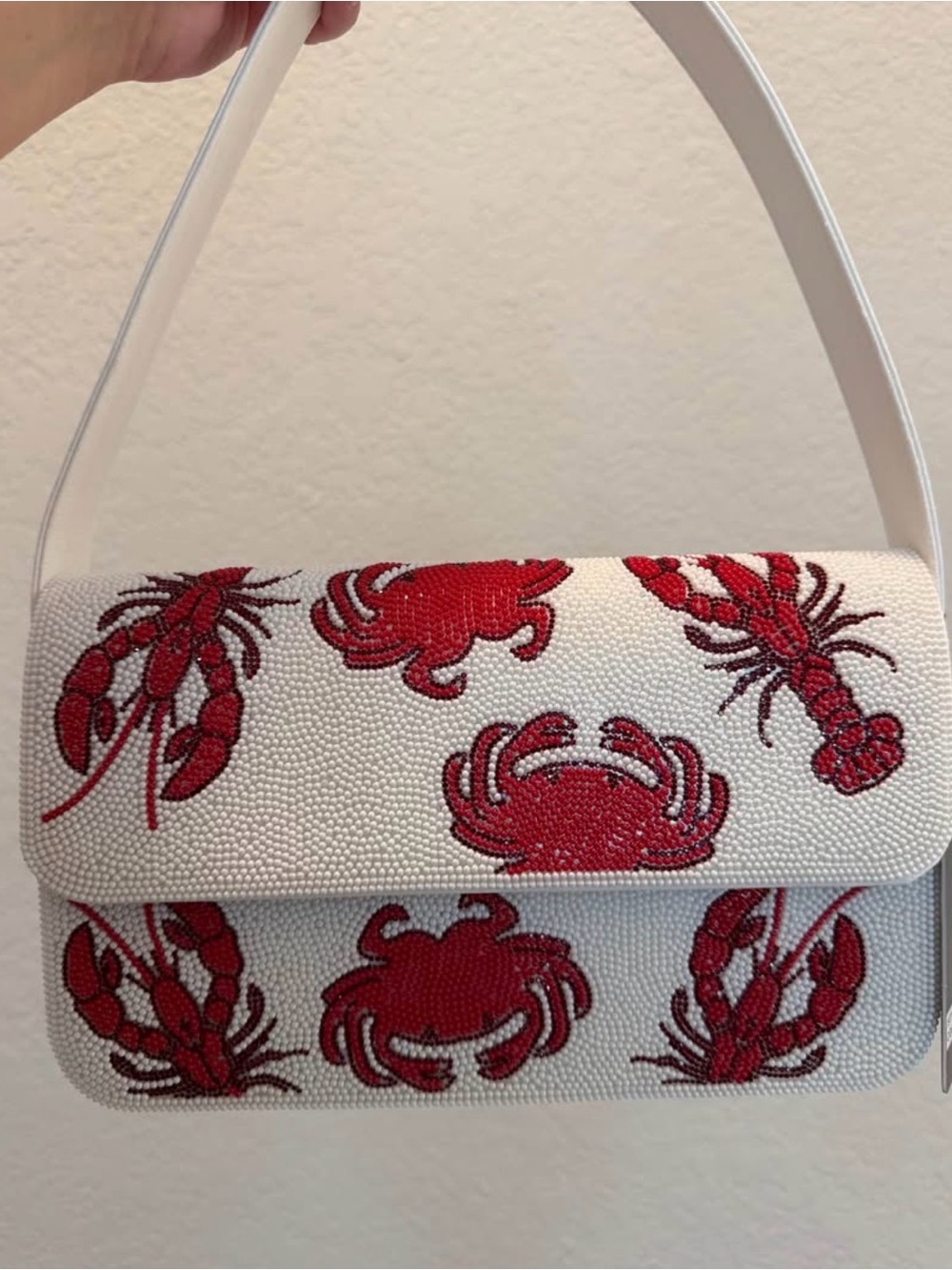 Viral Sincerely Jules Lobster Beaded Shoulder Bag — New Release 2026